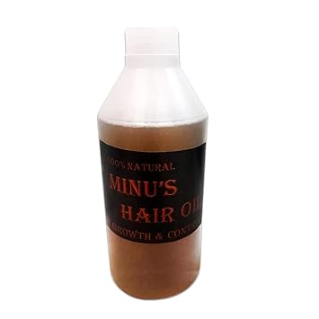 Minus Hair Oil 100% Natural Oil (Pack of 2 Bottle 400 ml, Multi)