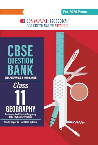 Oswaal CBSE Question Bank Class 11 Geography For 2026 Exam