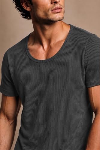 Image of Van Heusen Men's Anti-Bacterial Short Sleeve Soft Comfort Thermal Top