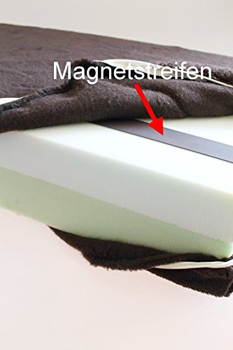 Eifa Viskoelastisches Hundebett – Gelenkschonend, Mit Waschbarem Bezug, 120 X 70 X 13 Cm