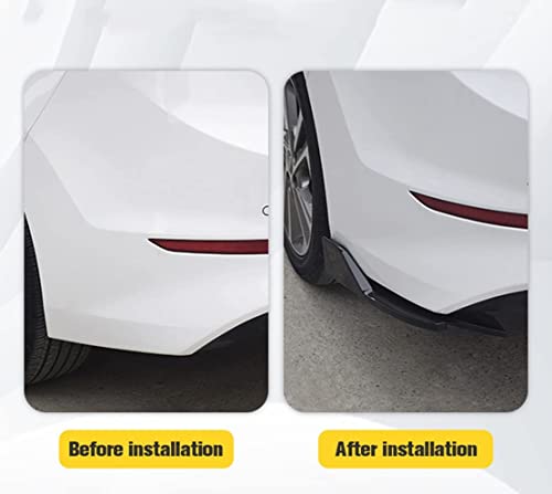 ZHFF 2 pz Auto Paraurti Posteriore Labbro Winglets...