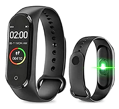 HUG PUPPY M4 N1 Band Bluetooth Health Wrist Smart Band Monitor Smart Health for Men & Women Activity Fitness Tracker