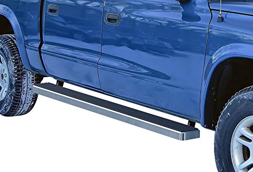 Estribos de acero inoxidable 304 para Dodge Dakota Quad Cab 00-04 miniatura 1