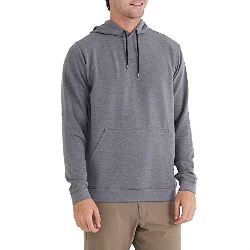 Free Fly M-BAMBOO-FLCHDY Men’S Fleece Pullover Hoodie - Lightweight Bamboo Viscose Drawstring Hood, Front Pocket - Men'S Athletic Hoodies cover