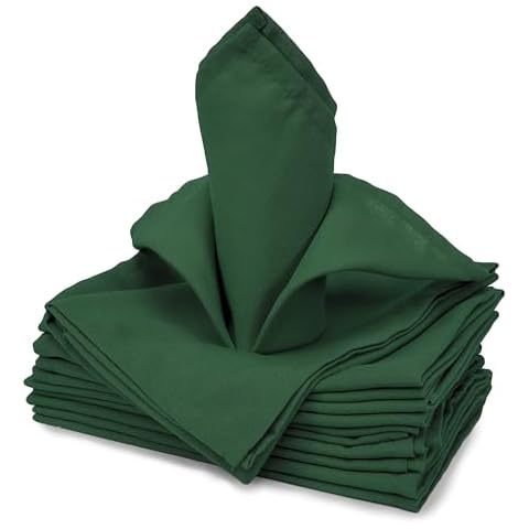 TableLinensforLess MJS Jet Spun Poly Napkins Cover