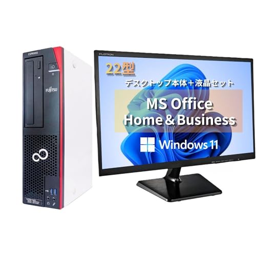 Amazon.co.jp: 【整備済み品】富士通 デスクトップPC D588/22型液晶