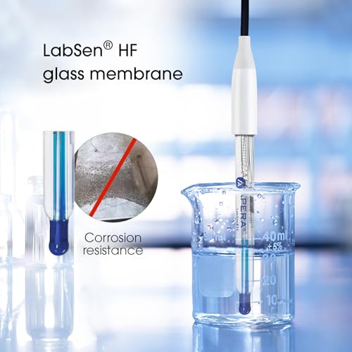 Apera Instruments AI3729 Ph60-Hf Handheld Ph Meter Tester Kit With Labsen 835 Atc Ph Electrode For Lab-Grade Ph Measurement In Liquids Containing Strong Acid Or Hydrofluoric Acid thumb #2