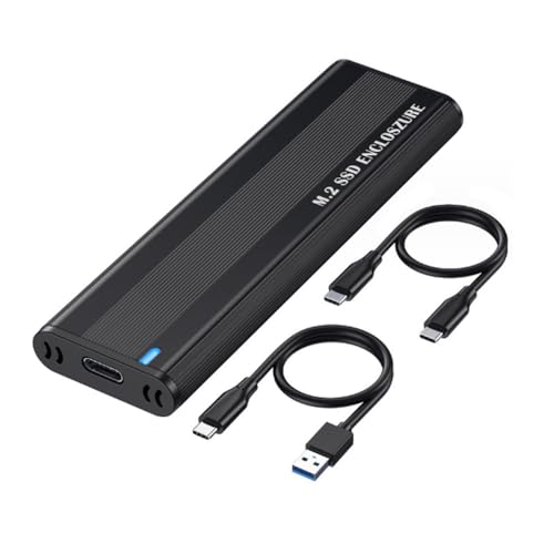 Adaptador Caja Externa M.2 NVMe SATA USB C 3.2 Gen 2 miniatura 1