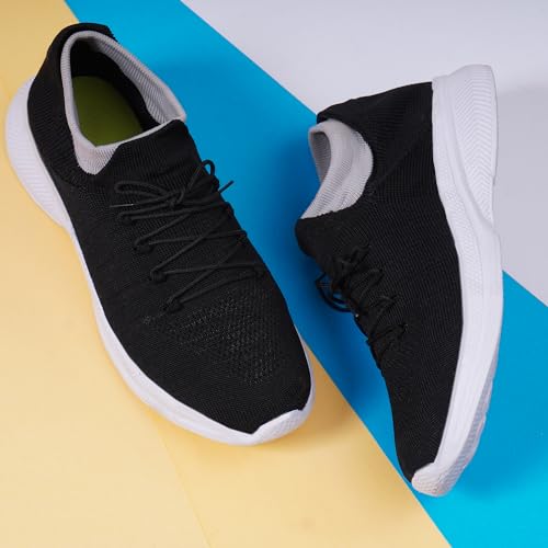 Image of ZOOVY Men's Stylish Wonder Series Outdoor Lace Up Socks Casual Sports Sneakers Shoes for Men & Boys,Trending Walking, Running Shoes /Gymwear, Lightweight Shoes for Men Daily Use