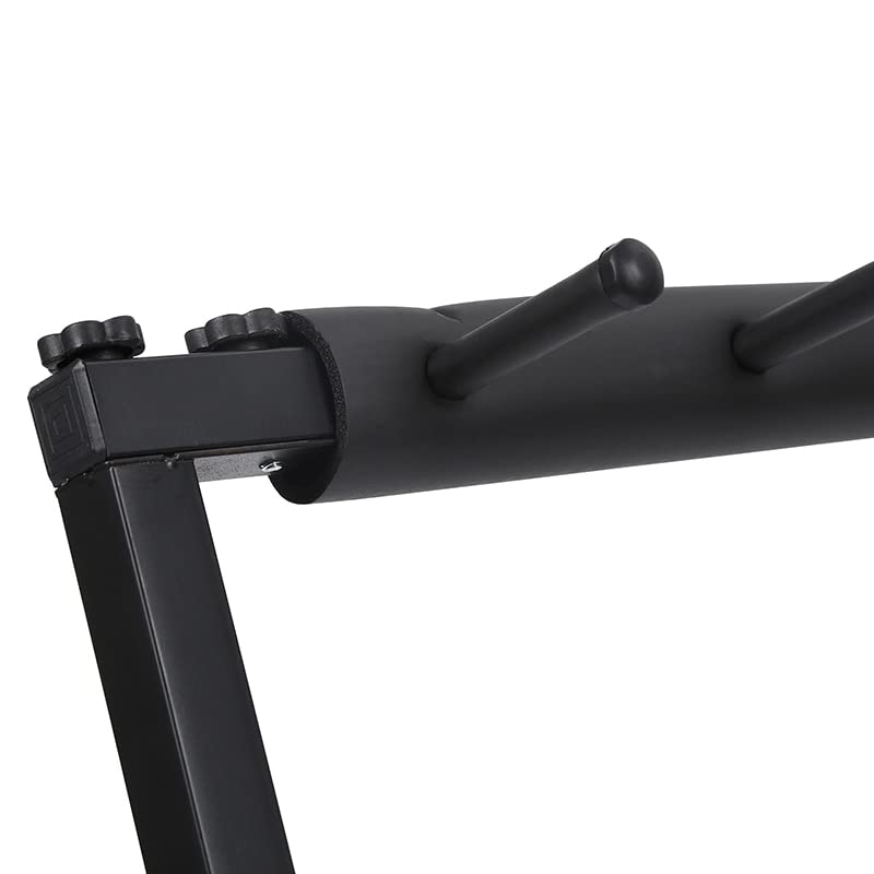 VUBLY Nouveau support de guitare pliable à 5 voies par Chord pour basse électrique acoustique (couleur : noir) - Les Beatles, Paul McCartney, John Lennon, RIngo Starr, George Harrison VUBLY Nouveau support de guitare pliable à 5 voies par Chord pour basse électrique acoustique (couleur : noir) – Image 7