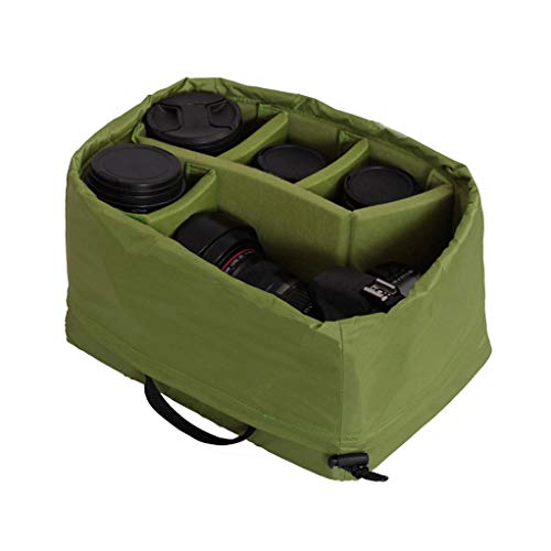 Yimidear Wasserdicht Stoß Partition Gepolsterte Kamera-Taschen SLR DSLR Insert Schutztasche mit Top-Griff für DSLR Einstellung Objektiv oder Blitzlicht (Big) – Bild 6