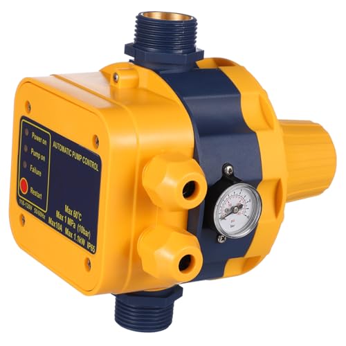 SEWACC Water Pump Controller Residential Water Booster Pump Pressure Regulator 110v
