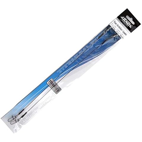 Jenzi Titanium Leader 30 cm Size:Tragkraft 15.0 kg Cover