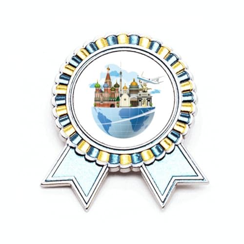 Broche avion cathédrale Saint-Basile : fixez votre style sans abîmer