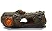 Betta Log Decaying Trunk 4.3 inches Driftwood Decor - Small Wooden Fish Tank Freshwater Decorations Aquarium Ornament Tree Plants Wood