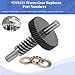 Mixer Worm Gear Kit Compatible with Kitchenaid Whirlpool 5qt 6qt Mixer Gear Parts Replacement,9706529 9709511 9703337 9709231 Worm Follower Gear Kit