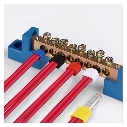 Terminales para doble cable TE6014 y punteras de cobre aisladas para crimpado de cables, 100pcs 3