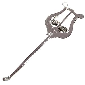 Montreux SONATA 1691LS Bent Stem Cornet Lyre, Zilver