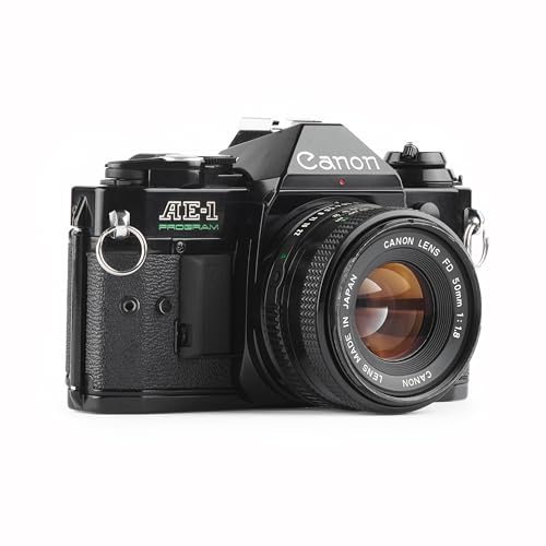 Amazon.com : Canon AE-1 Program 35mm SLR Camera with 50mm 1:1.8