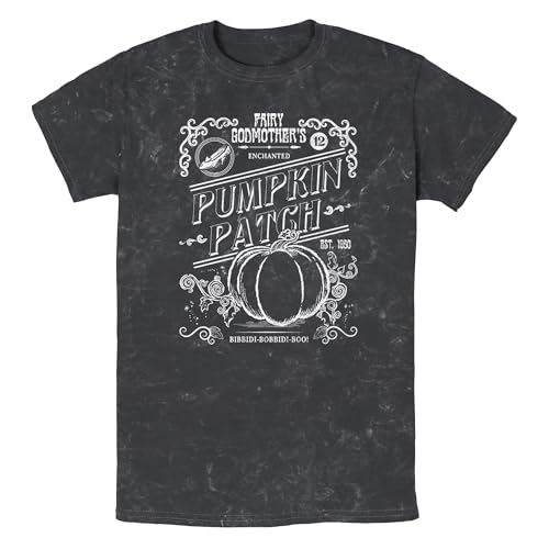 T-shirt Disney Princess coupe homme confortable coton noir
