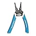 Klein Tools K11095 Klein-Kurve Wire Stripper and Cutter, for 8-18 AWG Solid and 10-20 AWG Stranded Wire,Blue/White