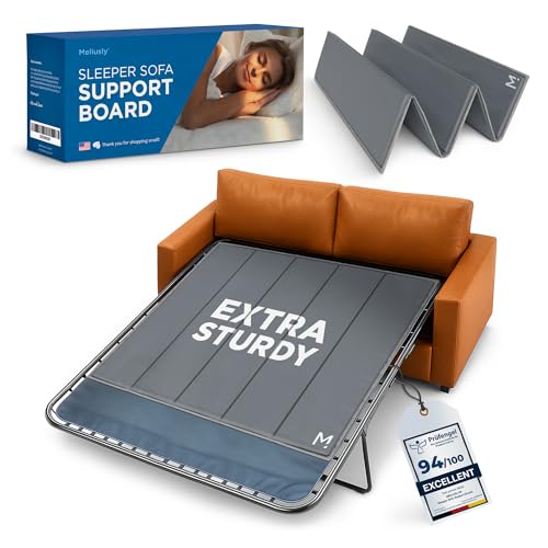 Meliusly Heavy Duty Sleeper Sofa Support Board (60x48 - Queen Size) Reinforced Wood Sofa Bed Support, Pull Out Couch Mattress Board, Sleeper Bar Shield, SleeperSaver