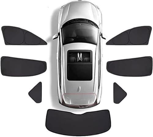 Pare-soleil pour Volkswagen Sagitar 2012-2018 pliable protection solaire isolante 7 pièces