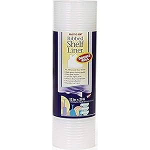 Plast-O-Mat PM120-C Ribbed Shelf Liner