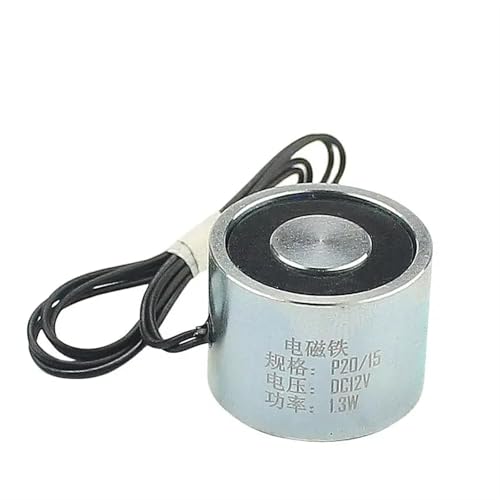 Solénoïde électromagnétique 12V 20/15 avec force de levage 25N