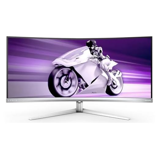 PHILIPS Evnia 34M2C8600 QD OLED Curved Gaming Monitor w/UltraWide WQHD Resolution, 175Hz, AMD FreeSync Premium Pro, USB-C Docking, Height Adjustable, 4-Year Advance Replacement, Xbox PS5 Switch