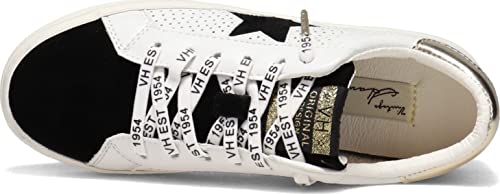 Vintage Havana Womens Gadol Perforated Lace Up Sneakers Casual Shoes Casual - White - Size 6 B #TOP4