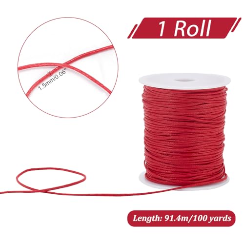 PH PandaHall 1.5mm Waxed Cord - Image 2