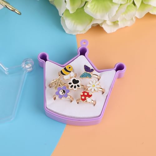 Mjartoria 7Pcs Fidget Rings For Anxiety thumb #1