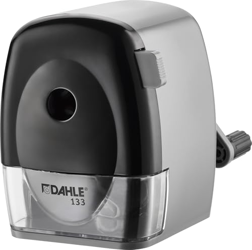 Dahle 00133-21281 - Sacapuntas de escritorio, plateado