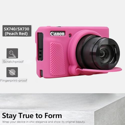 Funda para cámara Canon PowerShot SX740 SX730 silicona miniatura 7
