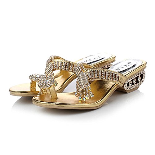 Girllike Women's Toe Ring Summer Beach Party Get Together School Carnival Casual Evening Slipper Sandals