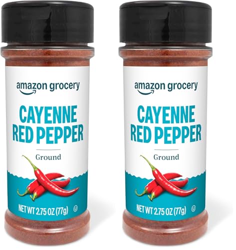 Image of Amazon Grocery, Ground Cayenne Red Pepper, 2.75 Oz, (Pack of 2)