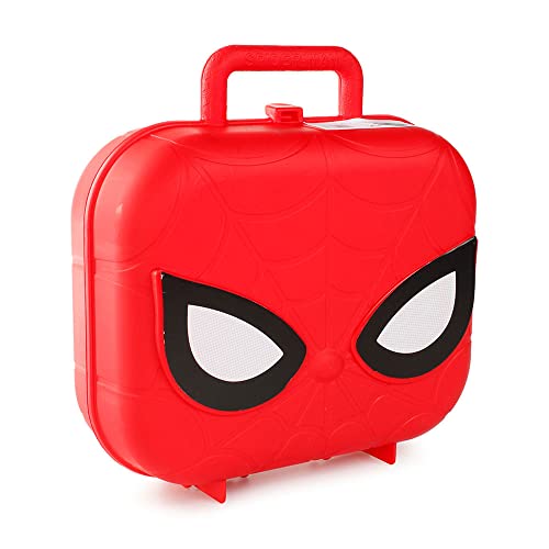 Sandália Marvel Hero Case, Grendene Kids, Meninos, Azul/Vermelho, 26/27