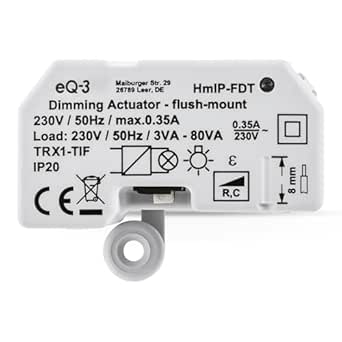 Homematic IP Dimmaktor für Hutschienenmontage – 3-fach #154434A0