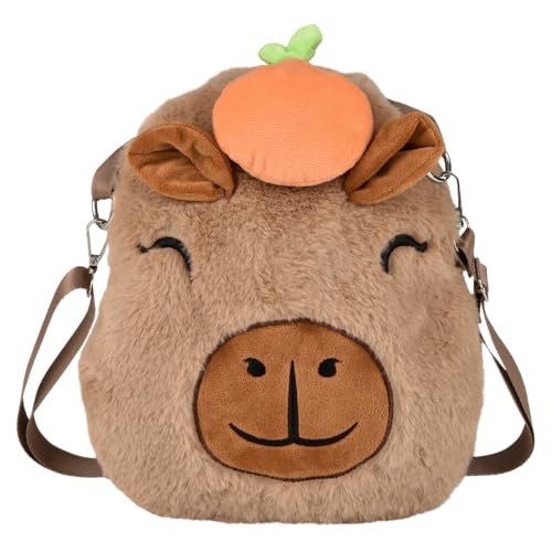 Capybara Plush Crossbody Bag 10