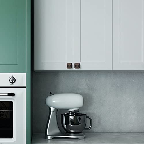 Asidrama 20 Pack 1-1/4 Inch Oil Rubbed Bronze Kitchen Cabinet Knobs Dresser Knobs Drawer Knobs Cabinet Hardware Zinc Knobs For Dresser Drawers #TOP2