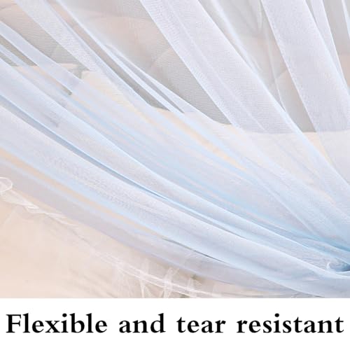 Mosquitera de cama antimosquitos de doble capa ventilada para evitar picaduras 4