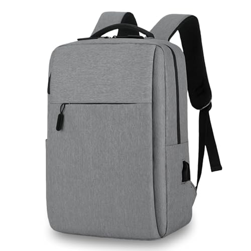 Aucuu Zaino Porta PC, 15.6' Uomo Laptop Borsa per PC Portatile, Zaino per Laptop con Tasche Multiple, Zaini Impermeabile da Uomo, per...