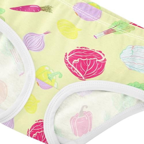 Girls' Underwear Vegetables Yellow Toddle Brief Panties 23025834
