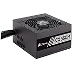 Corsair CX550M 550 W 80+ Bronze Certified Semi-modular ATX Alimentatore (CP-9020102-NA) - CXM (Cavo Semimodulare), Nero, 650 W