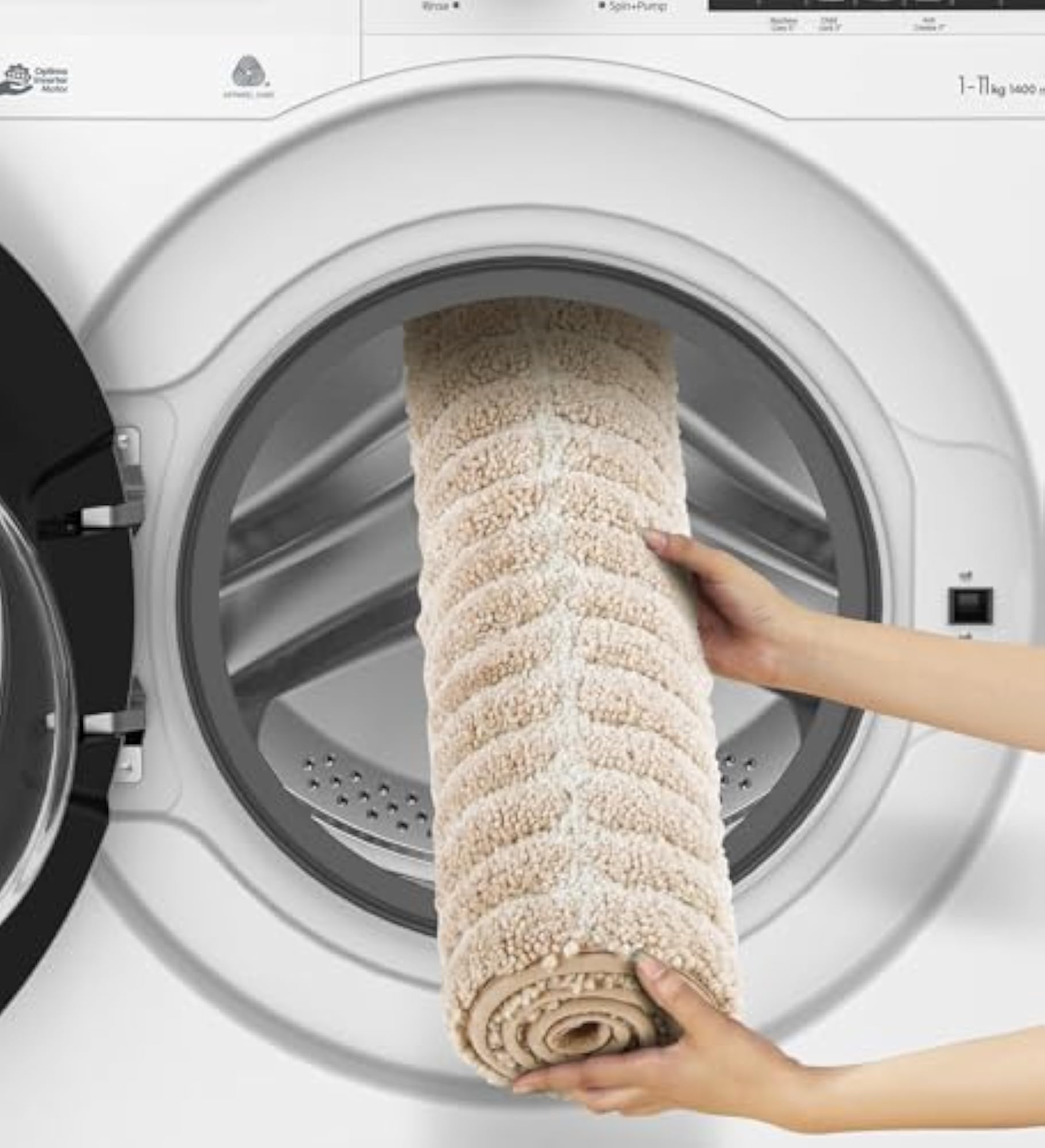 Soft & Plush Bath Mat, Quick Dry and Stain Resistant