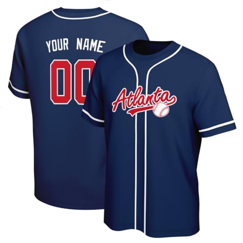 ANTKING T-Shirt Jersey Style Custom Name Number Short Sleeve for Men Youth Gifts