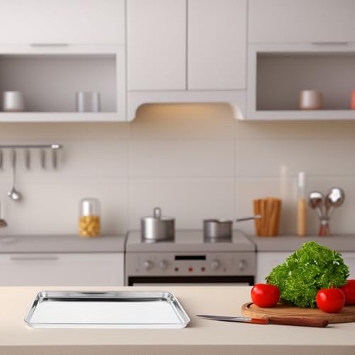 Plaques de cuisson rectangulaires en acier inoxydable pour éviter les moules déformés - 7