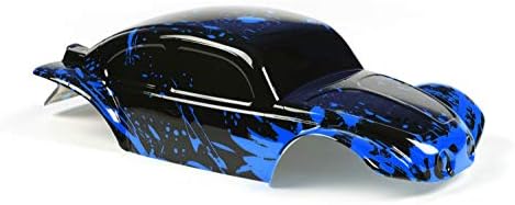 Custom Body Muddy Blue Over Black Compatible for 1/10 Slash 4x4 VXL 2WD Slayer RC Car or Truck (Truck not Included) SSB-BB-01