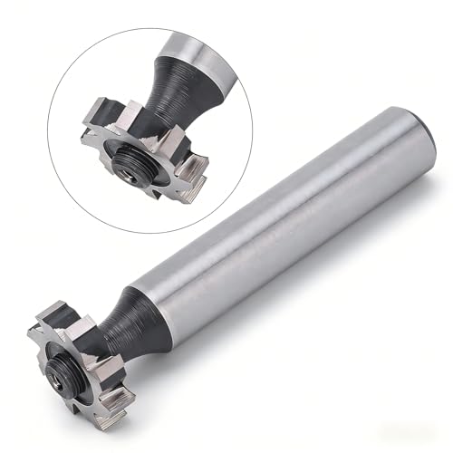 Image of Woodruff Key Cutter Tool Keyway Seat Cutter Woodruff Keyway Milling Cutter Precision Key Seat Cutting Tool Industrial Woodruff Cutter Bit for Woodruff Key